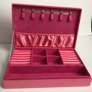Pink jewelry box